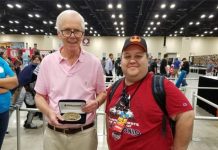 Jeremy Bulloch Receives Gift From David Gremillion