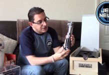 Propshop Rey Lightsaber Hilt Replica Unboxing and Review