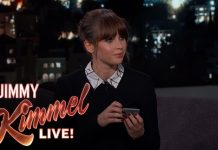 Felicity Jones Talks About The Fan Community On Jimmy Kimmel Live