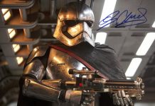 Gwendoline Christie Signing for Official Pix