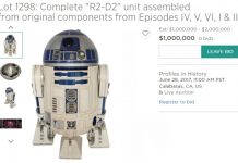 Screen-Assembled R2-D2 Unit For Sale