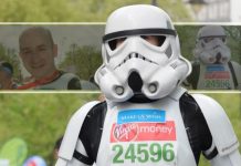 Official Site: Jez Allinson, The Running Stormtrooper, On His Record-Breaking Marathon Mission