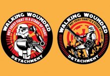 Walking Wounded Trooper Coin