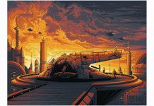 Exclusive Print from Zavvi: ‘Cloud City’ by Dan Mumford