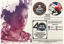 Rey & BB-8 Exclusive Postcard For Annual 501st UK Garrison Ball
