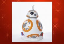 Battery-Operated BB-8 LED Holiday Treetop From Kurt Adler