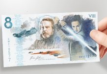 Official Commemorative Bank Note Launched To Celebrate Release Of ‘The Last Jedi’