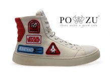Spark Your Style With Po-Zu’s Resistance Badge Sneakers