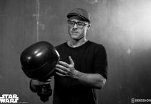 Actor Alan Tudyk Visits K-2SO at Sideshow HQ