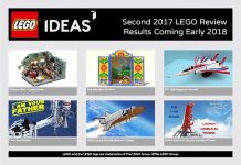 LEGO Ideas Second 2017 Review Results