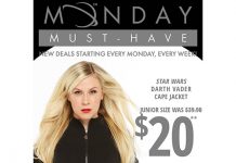 Her Universe: Monday Must Have – Darth Vader Cape Jacket