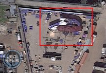‘Millennium Falcon’ From ‘Solo: A Star Wars Story’ On Pinewood Backlot