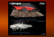 How HasLab Jabba’s Sail Barge Compares In Size To 2008 Millennium Falcon