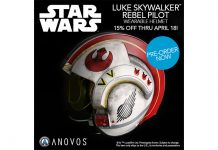 ANOVOS Offer Introductory Pricing On Luke Skywalker Rebel Pilot Helmet
