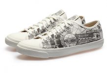 Po-Zu Introduce New ‘Millennium Falcon’ White Unisex Sneakers