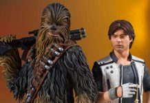 Gentle Giant Han Solo (Corellia) & Chewbacca Mini Busts From ‘Solo’ Film