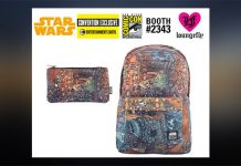 SDCC 2018 Exclusive Jabba’s Palace Print Nylon Backpack & Pencil Case Set
