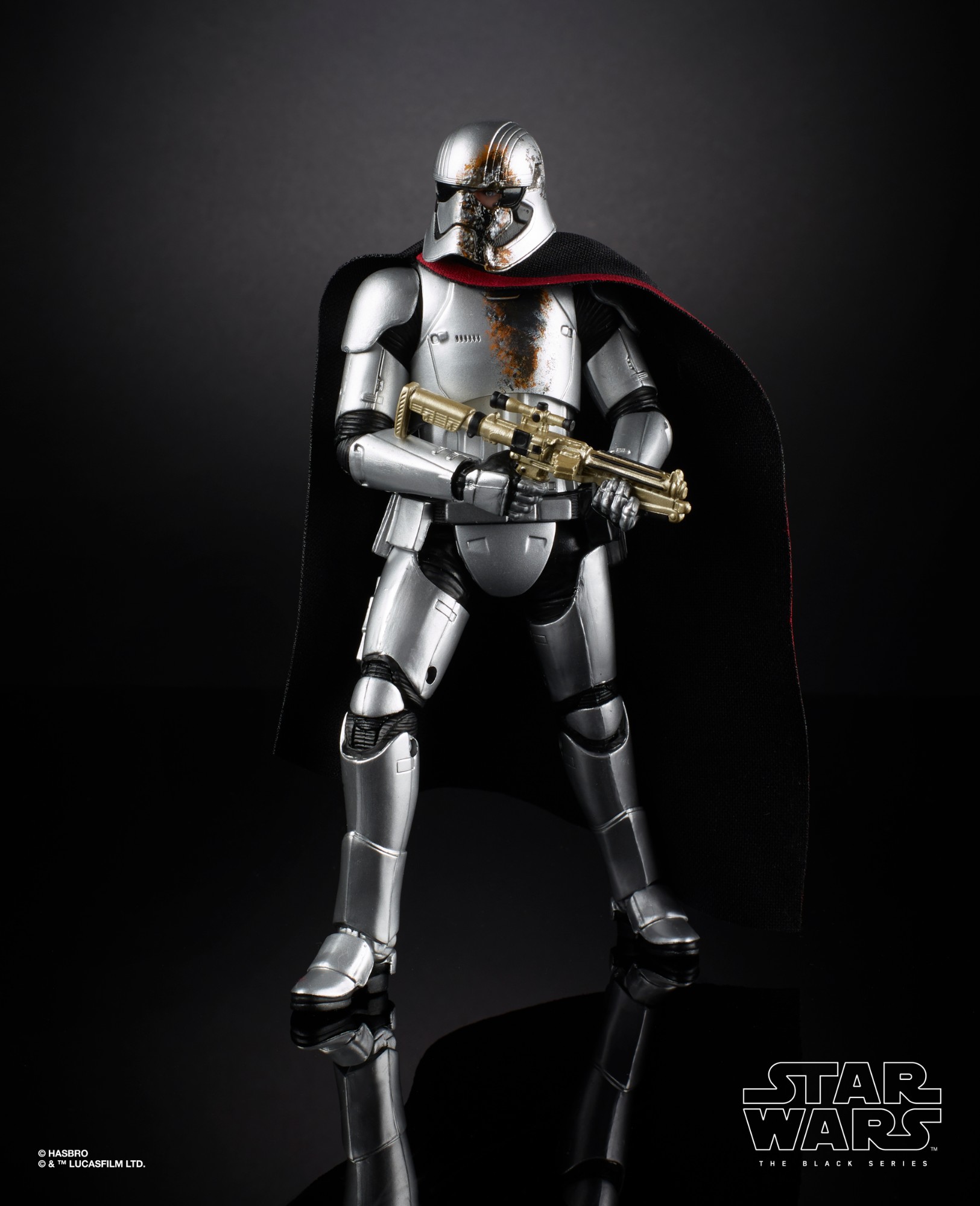 STAR WARS THE BLACK SERIES BATTLE DAMAGED PHASMA 3