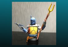 Gentle Giant Animated Boba Fett Mini Bust 2018 PGM Holiday Item