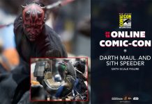 Sideshow Reveals Hot Toys Darth Maul & Sith Speeder Sixth Scale Figure