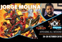 MCM Comic Con London October ’18: Jorge Molina Attending