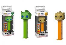 Pez Goes Pop At Entertainment Earth with Greedo & Bossk