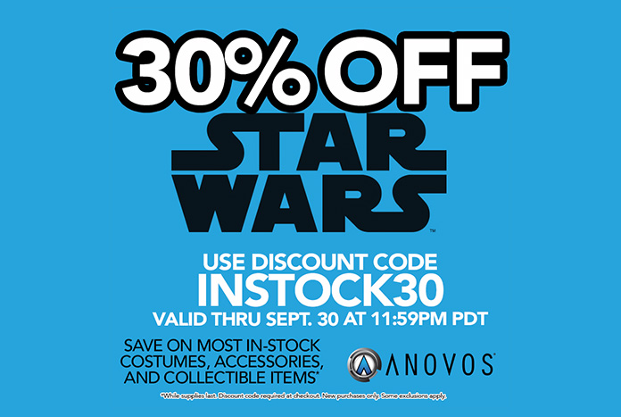 ANOVOS Sept 2018 30 Sale