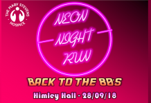Bad Guys Doing Good for Mary Stevens Hospice: Neon Night Run 2018