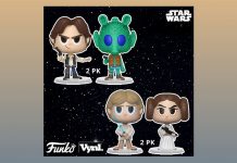 Funko Reveals Han/Greedo And Luke/Leia Vynl. Figure 2-Packs