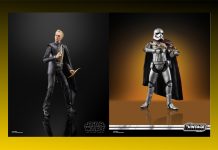 Hasbro Press Images: Black Series 6″ Dryden Vos, Vintage Collection Captain Phasma