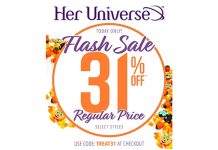 Her Universe: Happy Halloween! 31% Off Today Only!