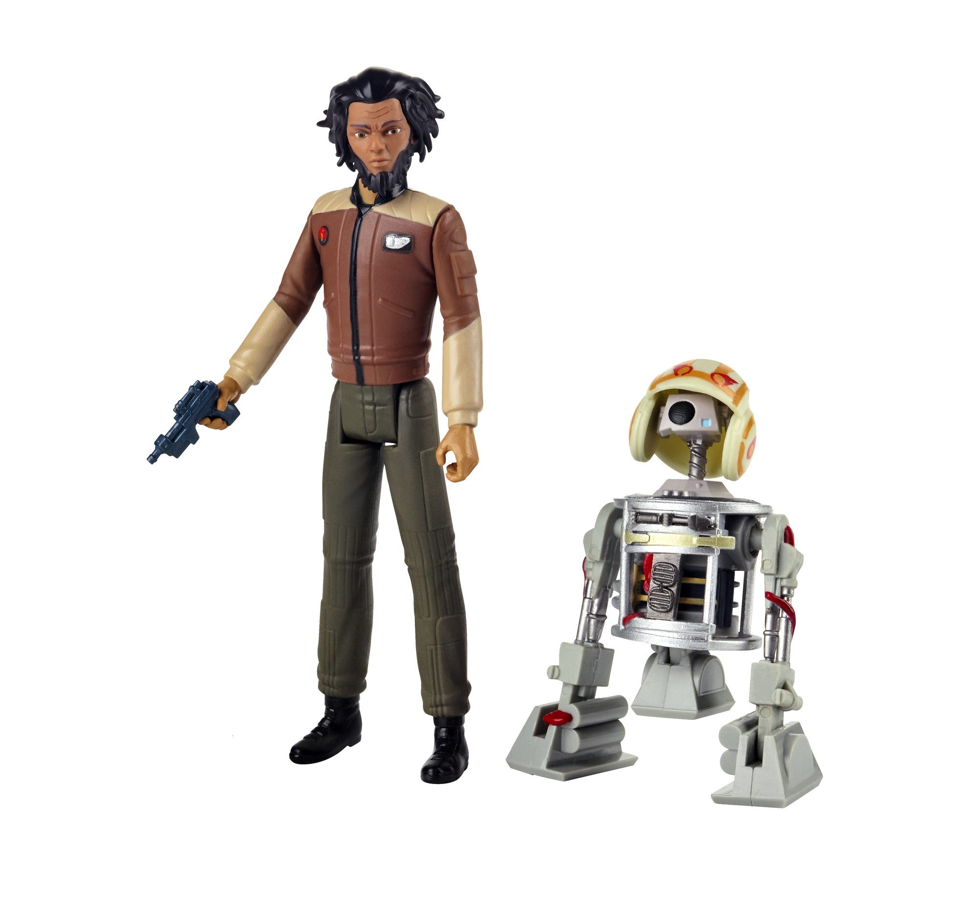 STAR WARS RESISTANCE 3.75-INCH JAREK YEAGER & BUCKET (R1-J5) Figure 2-Pack (1)