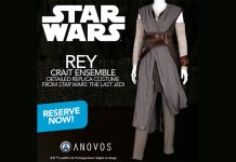 The Last Jedi Rey Crait Ensemble Offered Again by ANOVOS for Limited Time!