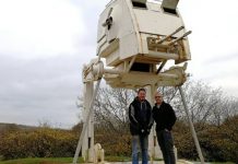 Star Wars AT-ST on A38 Saved (UK)