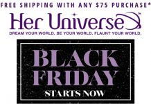 Celebrate Black Friday with Her Universe