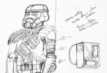 John Mollo’s Personal Sketchbooks from Star Wars Offered at Bonhams