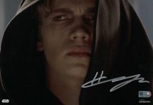 New Hayden Christensen Autographs & Banner Auction at Star Wars Authentics