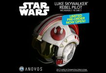 ANOVOS Luke Skywalker Rebel Pilot Helmet Offered Again for a Limited Time