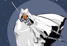 Dave Filoni Sketch of Ahsoka Tano as Holiday Tree Topper
