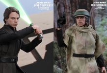 Pre-Order Hot Toys Luke Skywalker (Endor) & Return of the Jedi (Deluxe Version) Sixth Scale Figures