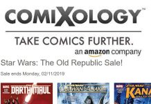 ComiXology Star Wars: The Old Republic Sale