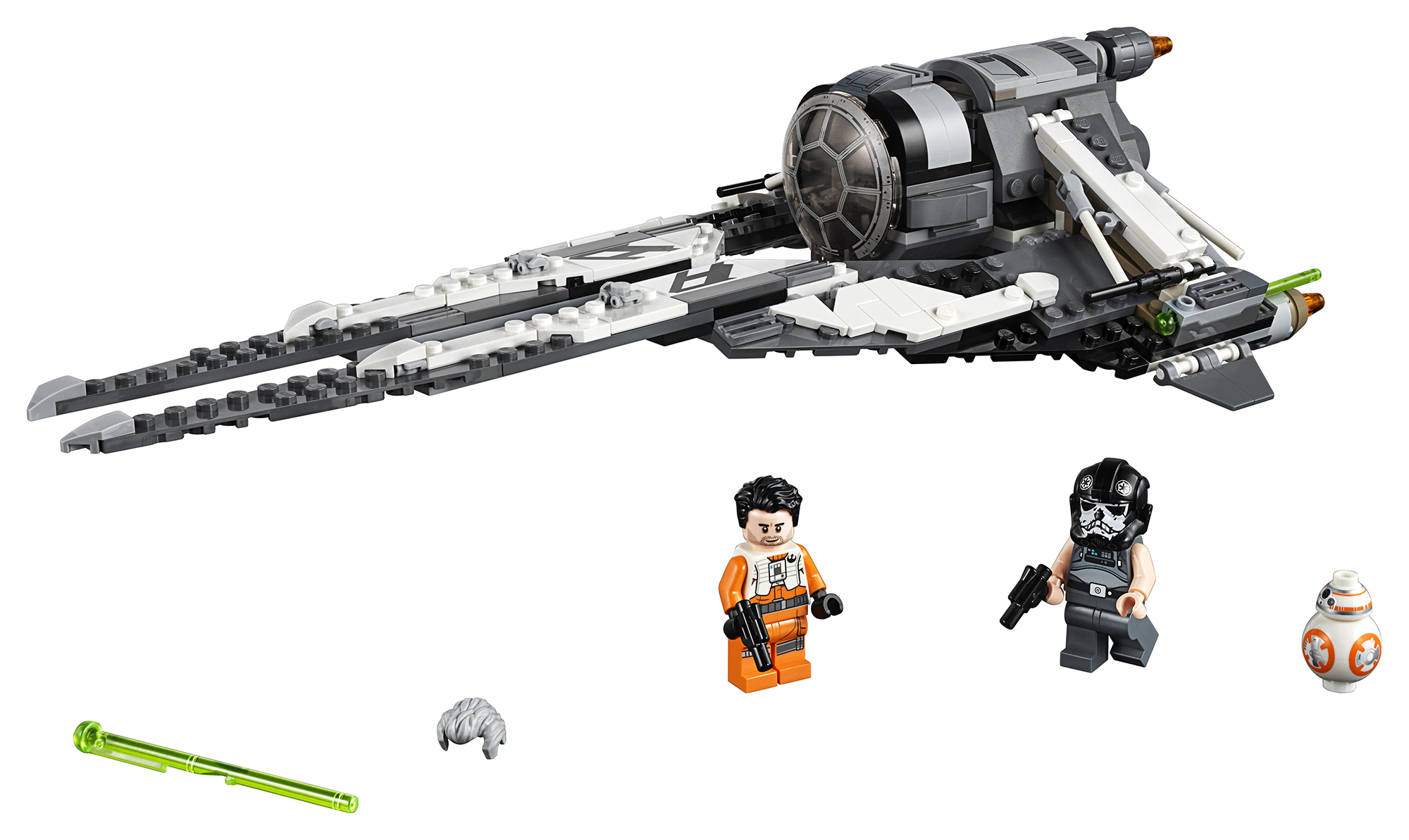 75242 Star Wars Black Ace TIE Interceptor