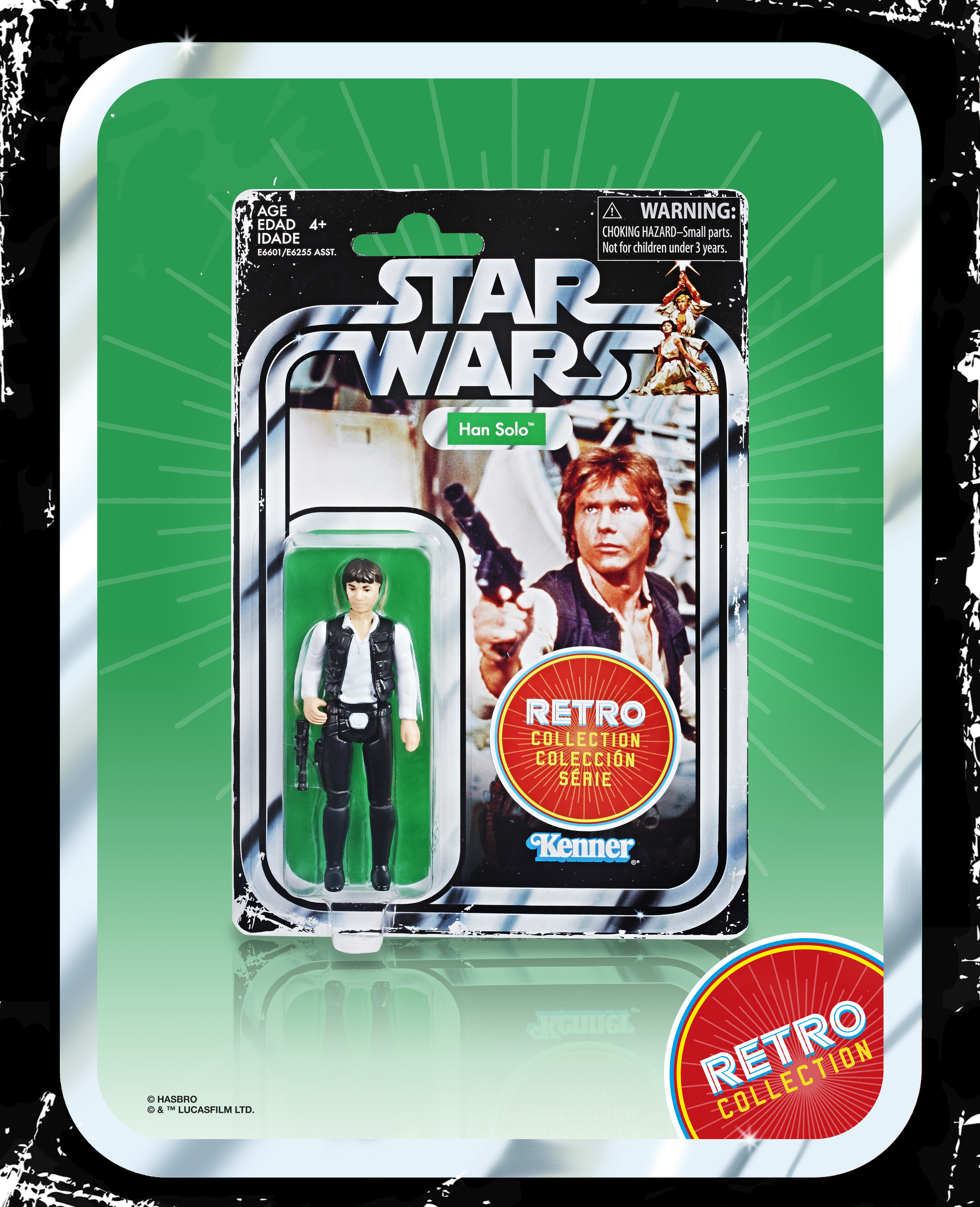 Star Wars Retro Han Solo in pck