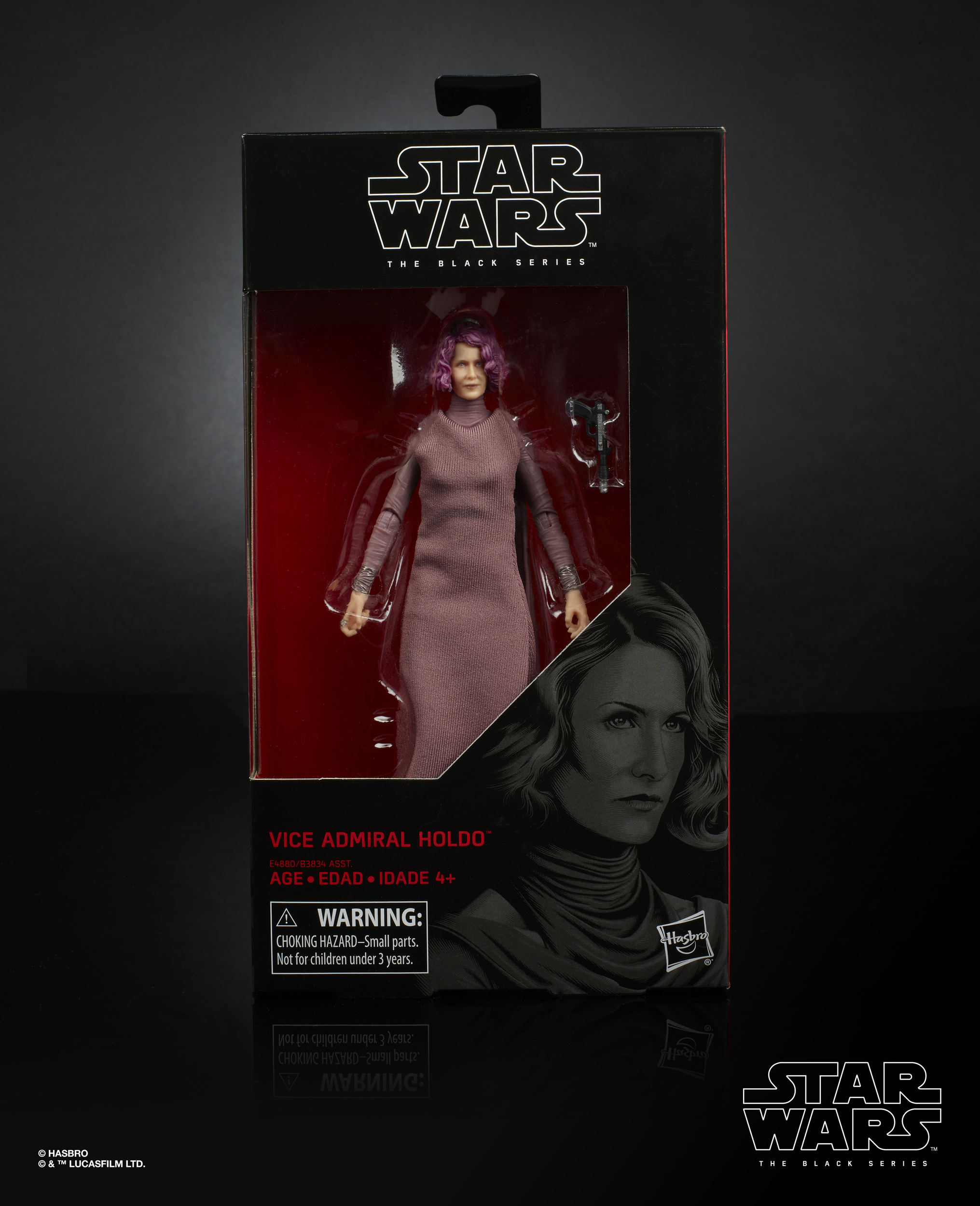 Star Wars The Black Series Vice Admiral Holdo in pck