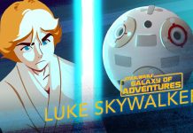 Star Wars Galaxy of Adventures: Luke Skywalker Lightsaber Training