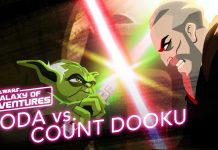 Star Wars Galaxy of Adventures: Yoda vs. Count Dooku
