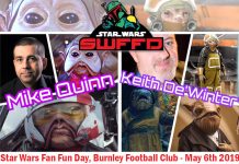 Star Wars Fan Fun Day 2019: Mike Quinn and Keith De’Winter Attending