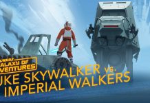Star Wars Galaxy of Adventures: Luke vs. Imperial Walkers