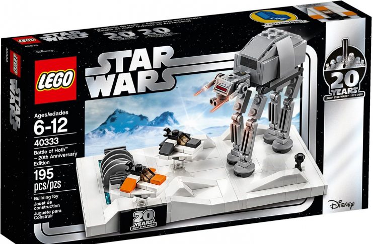 Close Up Look at LEGO Star Wars May 4th Battle of Hoth Micro Set