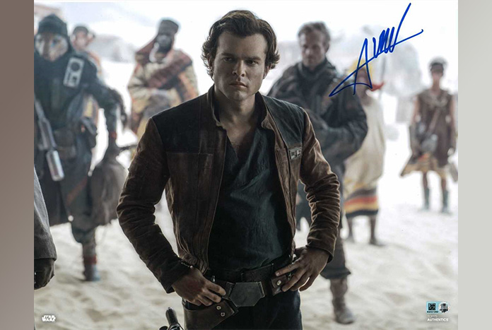 SWA Alden Ehrenreich Autograph